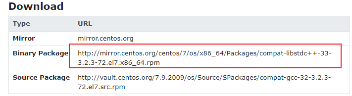 复制链接compat-libstdc++-33.x86_64