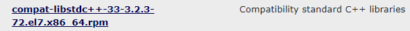 点击compat-libstdc++-33.x86_64